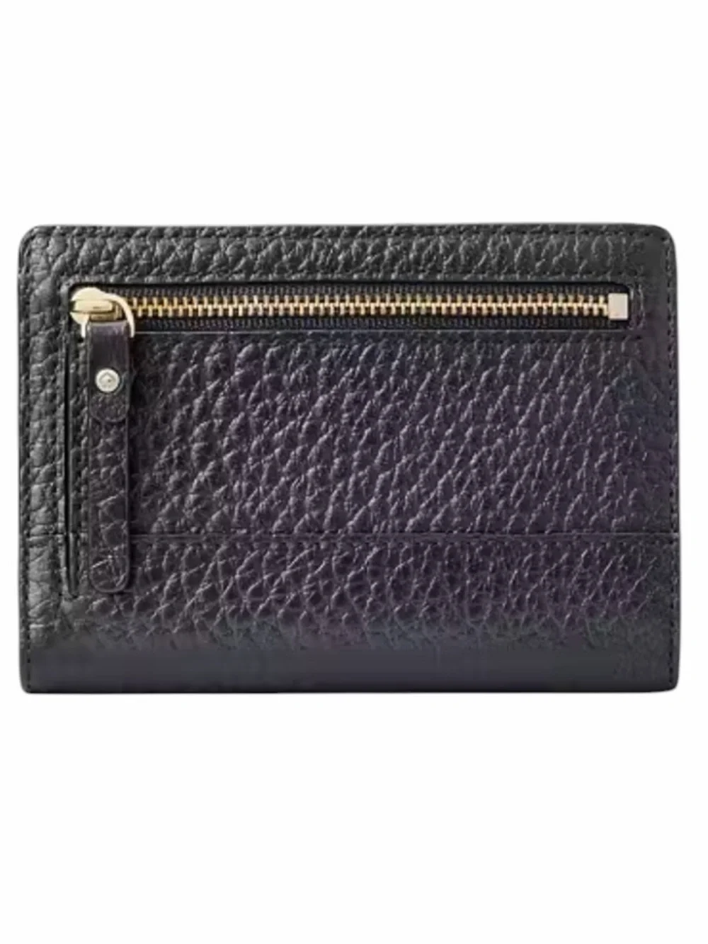 Kate Spade‎ Bay Street Stacy bifold wallet in black pebbled leather - Like New